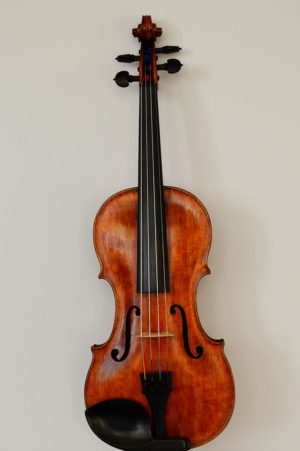 Скрипка 4/4, немецкая мануфактура, конец 19 века, размер 353